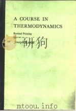 A Course inThermodynamics Revised Printing Volume Ⅱ Joseph Kestin PDF电子版封面