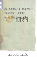 A Dic Tion-Ary of Science E.B.Uvarov D.R.Chapman PDF电子版封面