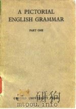 A Pictorial English Grmmar Part one Oxford University Press PDF电子版封面