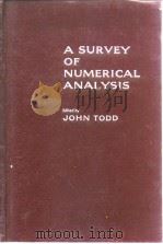 A Survey of Numerical Analysis 1962. PDF电子版封面