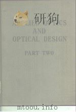A.E.Conrady Applied Optics & Optical Design Part Two PDF电子版封面
