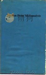 A.J.Tousimis & L.Marton Electron Probe Microanalysis 1969. PDF电子版封面