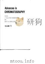Advanced in chromatography.v.1.1965. PDF电子版封面