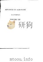 Advances in agronomy.v.14.1962. PDF电子版封面