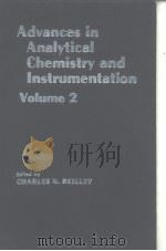 Advances in analytical chemistry and instrumentation.Vol.2.1963. PDF电子版封面