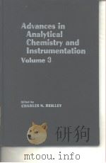 Advances in analytical chemistry and instrumentation.Vol.3.1964. PDF电子版封面