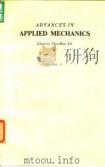Advances in Applied Mechanics Chia-Shun Yih V.15.1975. PDF电子版封面