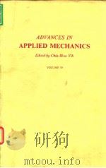 Advances in Applied Mechanics Chia-Shun Yih V.19.1979. PDF电子版封面