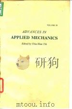 Advances in Applied Mechanics Chia-Shun Yih V.20.1980. PDF电子版封面