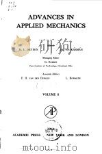 Advances in Applied Mechanics Vol.8.1964. PDF电子版封面