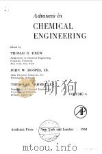 Advances in chemical engine ering.Vol.4.1963. PDF电子版封面