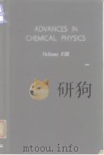 Advances in chemical physics.v.8.1965. PDF电子版封面