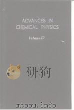 Advances in chemical physics.Vol.4.1962. PDF电子版封面