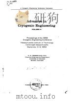 Advances in cryogenic engineering.Vol.4.1960. PDF电子版封面