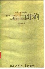 Advances in enviromental science and technology.v.3.1974. PDF电子版封面