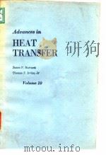 Advances in heat transfer.v.10.1974. PDF电子版封面