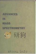Advances in mass spectrometry.v.2.1661.Ed.by R.M.Elictt. PDF电子版封面