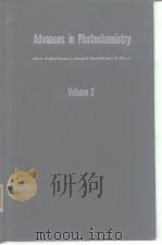 Advances in photochemistry.v.2.1964. PDF电子版封面