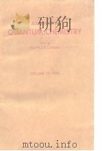 Advnaces in quanturm chemistry;vol.17-1985.ed.by Per-Olov Lowdin.1985. PDF电子版封面