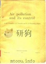 American Institute of Chemical Engineers.Air pollution its control 1972. PDF电子版封面