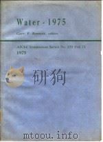 American Institute of Chemical Engineers.Water-1975.1975.（ PDF版）