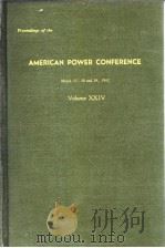 American Power Conference.Proceedings.v.24.1962. PDF电子版封面