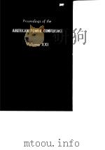 American Power Conference.Proceedings.Vol.21.1959.     PDF电子版封面     
