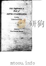 American Society for Testing Materials.1956 supplement to book or ASTMstandards.pt.2. PDF电子版封面