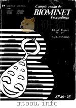 Annual General Meeting of Biominet(3rd:1986:Toronto)Proceedings of the...1987. PDF电子版封面