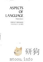 ASPECTS OF LANGUAGE（ PDF版）