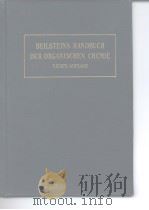 BEILSTEINS HANDBUCH DER ORGANISCHEN CHEMIE VIERTE AUFLAGE BAND ⅩⅩⅨ ERSTER TEIL GENERAL-SACHREGISTER PDF电子版封面
