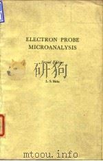 Birks.L.S.Electron probe microanalysis.1971. PDF电子版封面