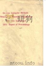 British Computer Society.On-line computer methods relevant to chemical engineering.1971. PDF电子版封面