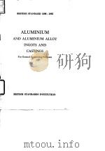 British Standards Institution Aluminium and Aluminium（ PDF版）