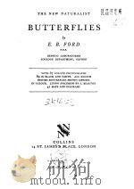 BUTTERFLIES PDF电子版封面 E.B.FORD