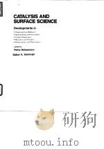 Catalysis and surface scienec(The Second Berkeley Catalysis and Science Conference).1985. PDF电子版封面