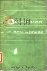 Cavitation in Real Liquids 1964. PDF电子版封面