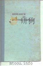 Committee on Photobiology of the National Academy of Sciences-National Resoaroh Counoil.Research in PDF电子版封面