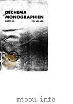 Deutsche Gesellschaft fur Chemisches Apparatewesen Dechema Monograpien.Bd.32.1959. PDF电子版封面