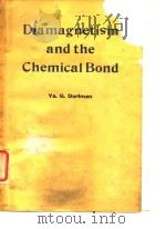 Diamagnetism and the Chemical Bond Ya.g.Dorfman PDF电子版封面