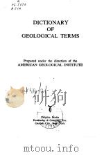 DICTIONARY OF GEOLOGICAL TERMS（ PDF版）
