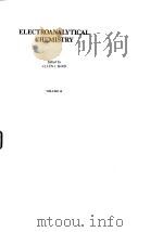 Electroanalytical chemistry:a series of advances;v.14.1986. PDF电子版封面