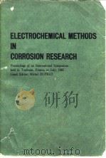 Electrochemical methods in corrosion research.1986. PDF电子版封面