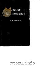 Electroluminescence（ PDF版）
