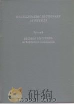 ENCYCLOPAEDIC DICTIONARY OF PHYSICS PDF电子版封面