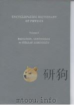 ENCYCLOPAEDIC DICTIONARY OF PHYSICS PDF电子版封面