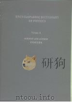ENCYCLOPAEDIC DICTIONARY OF PHYSICS PDF电子版封面
