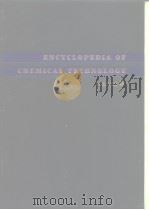 ENCYCLOPEDIA OF CHEMICAL TECHNOLOGY VOLUME5 PDF电子版封面