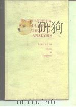 ENCYCLOPEDIA OF INDUSTRIAL CHEMICAL ANALYSIS VOLUME 18 PDF电子版封面