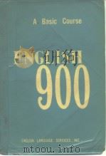 ENGLISH 900 BOOK ONE PDF电子版封面
